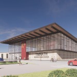 An early concept image of Timnath Recreation Center